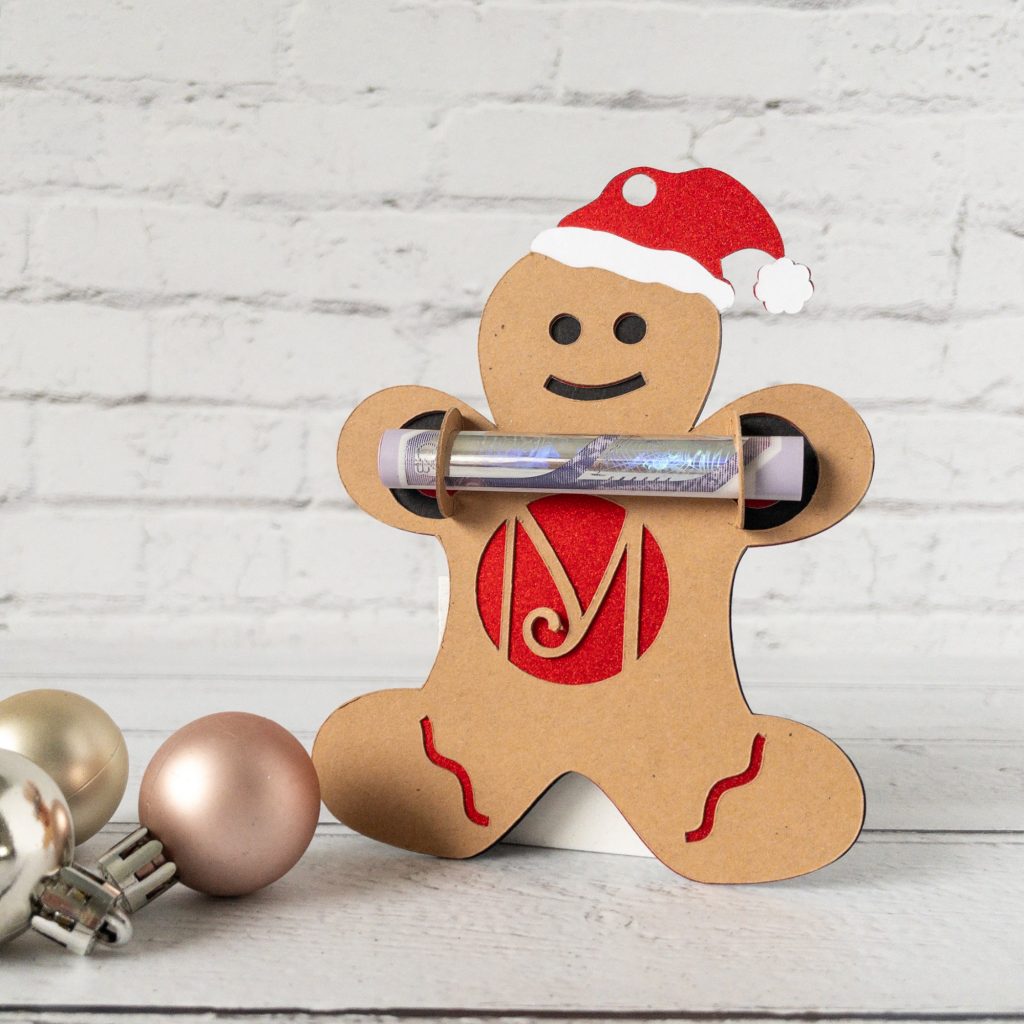 Gingerbread Man Money Holder