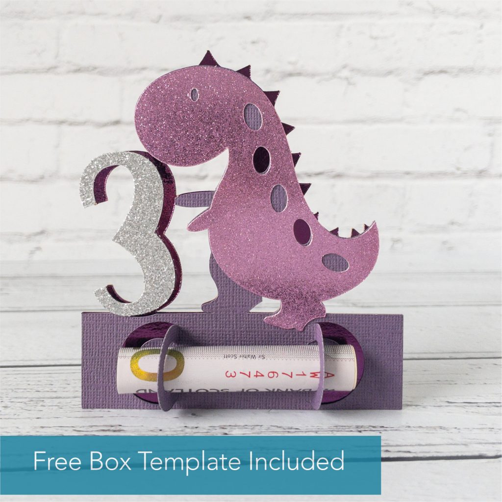 Age 3 Dinosaur Money Holder