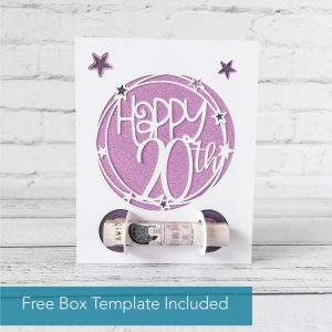 Happy 20th Birthday Money Holder