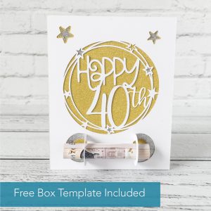 Happy 40th Birthday Money Holder