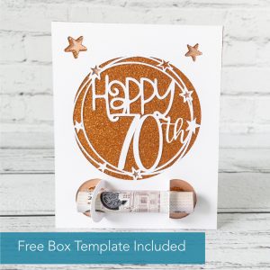 Happy 70th Birthday Money Holder