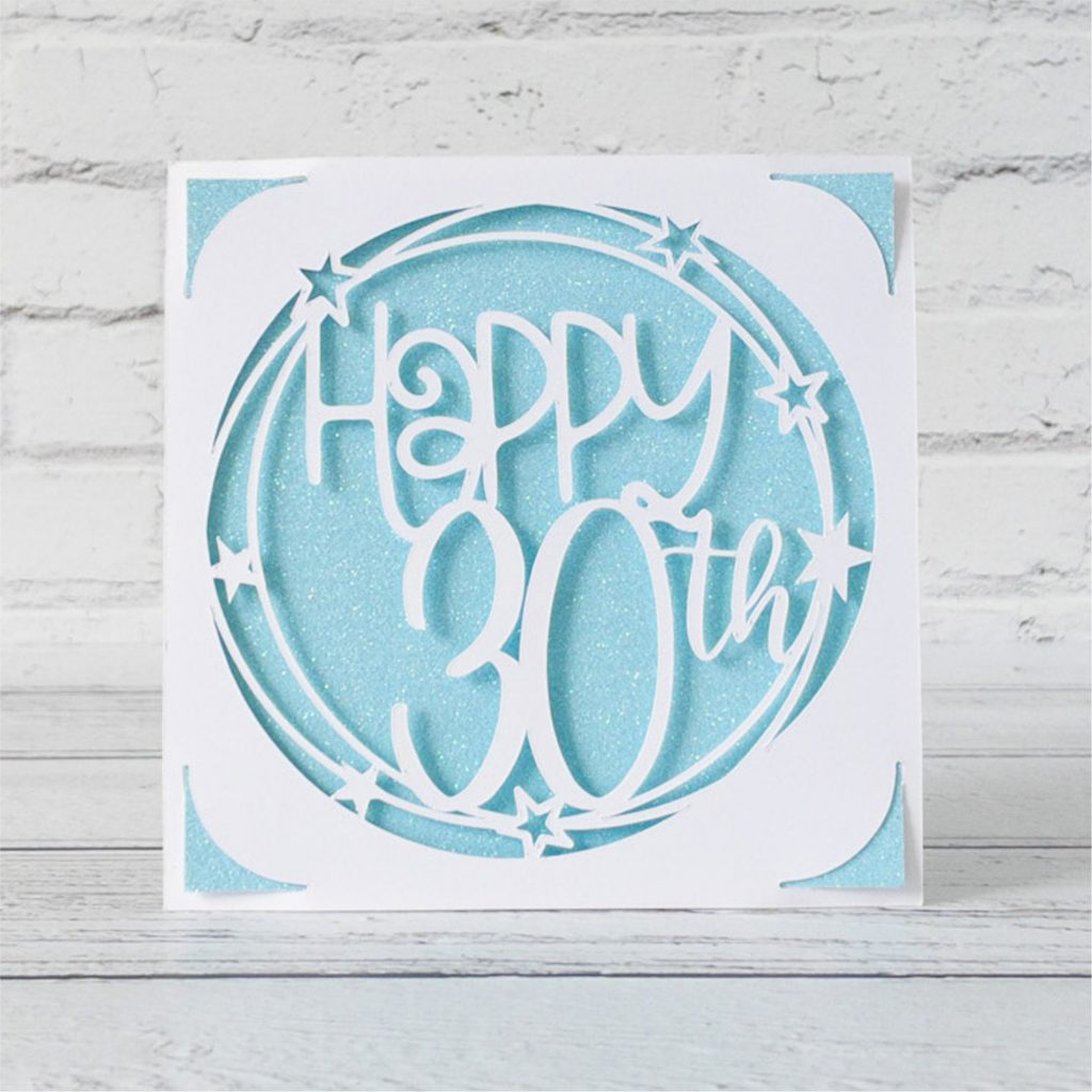 Happy 30th Insert Card
