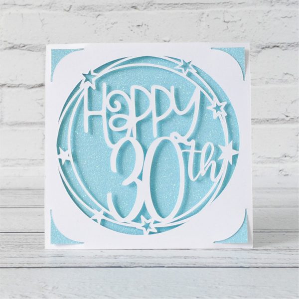 Happy 30th Insert Card