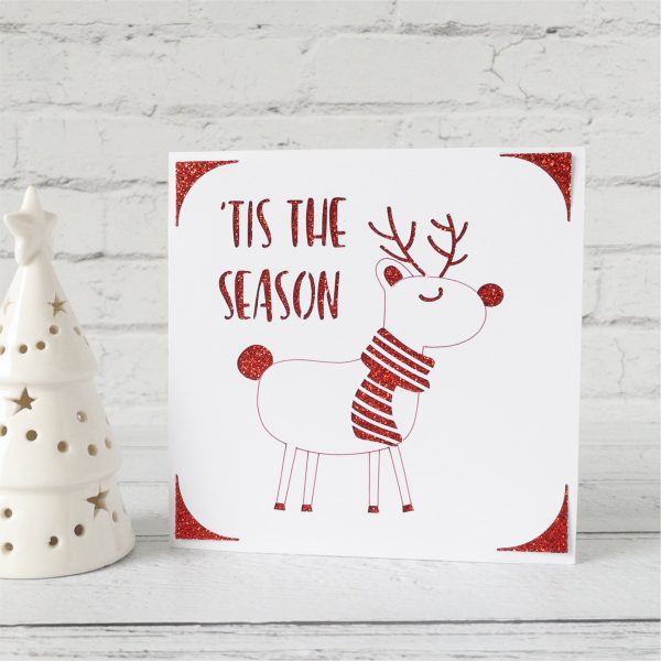 Reindeer Christmas Card