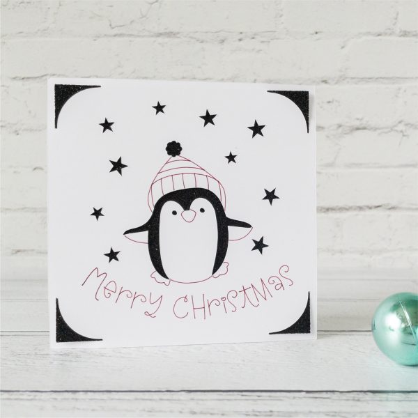 Penguin Christmas Card