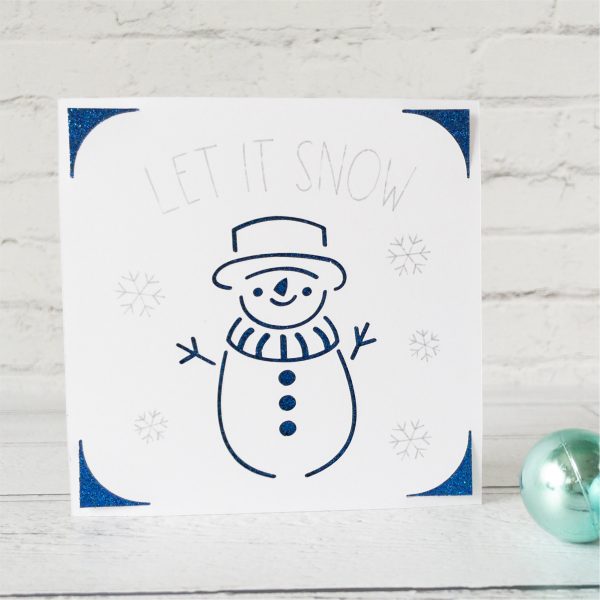 Snowman Christmas Card