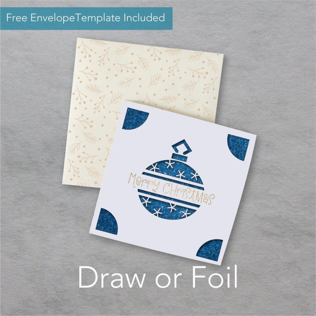 Christmas Bauble Card 2