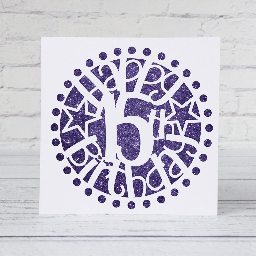 Happy 15th Birthday Card