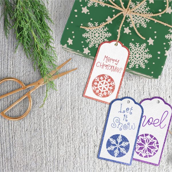 Christmas Snowflake Gift Tag