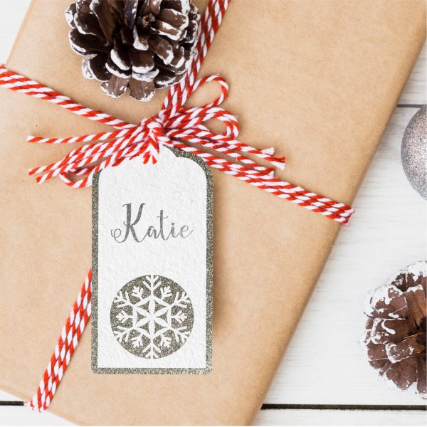 Christmas Snowflake Gift Tag