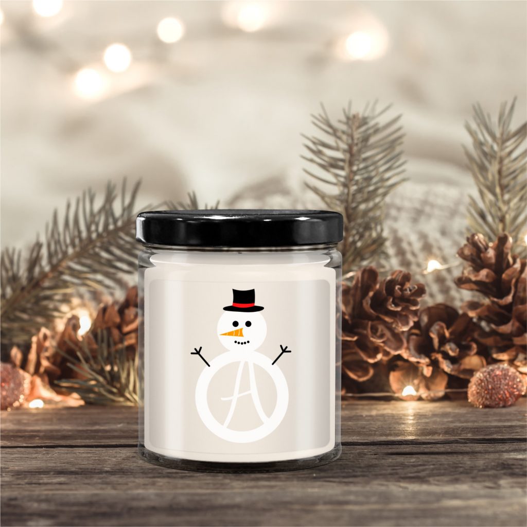 Snowman Monogram Set