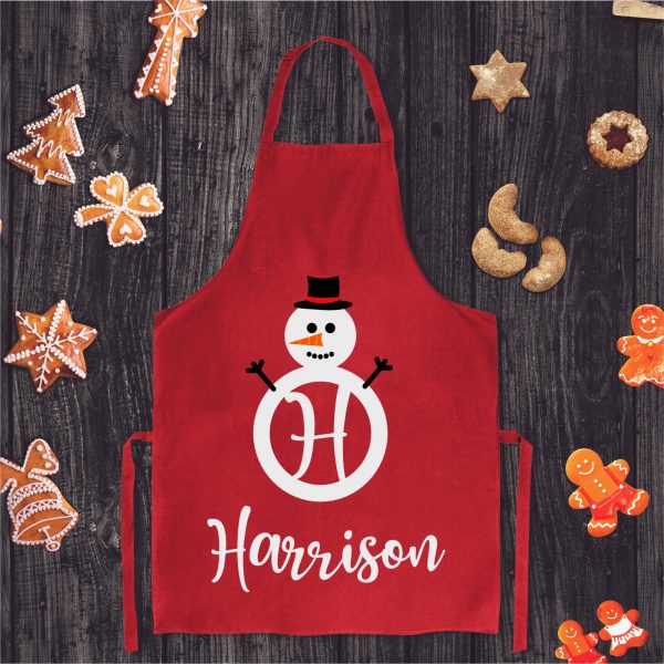 Snowman Monogram Set