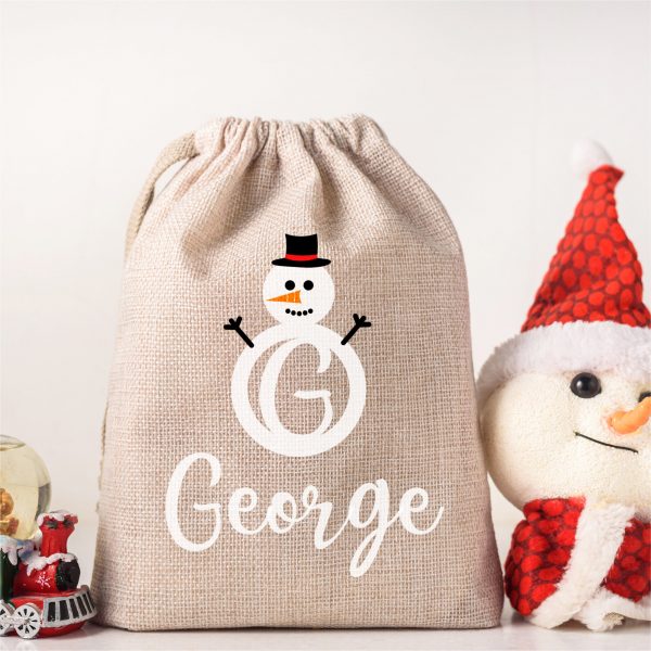Snowman Monogram Set