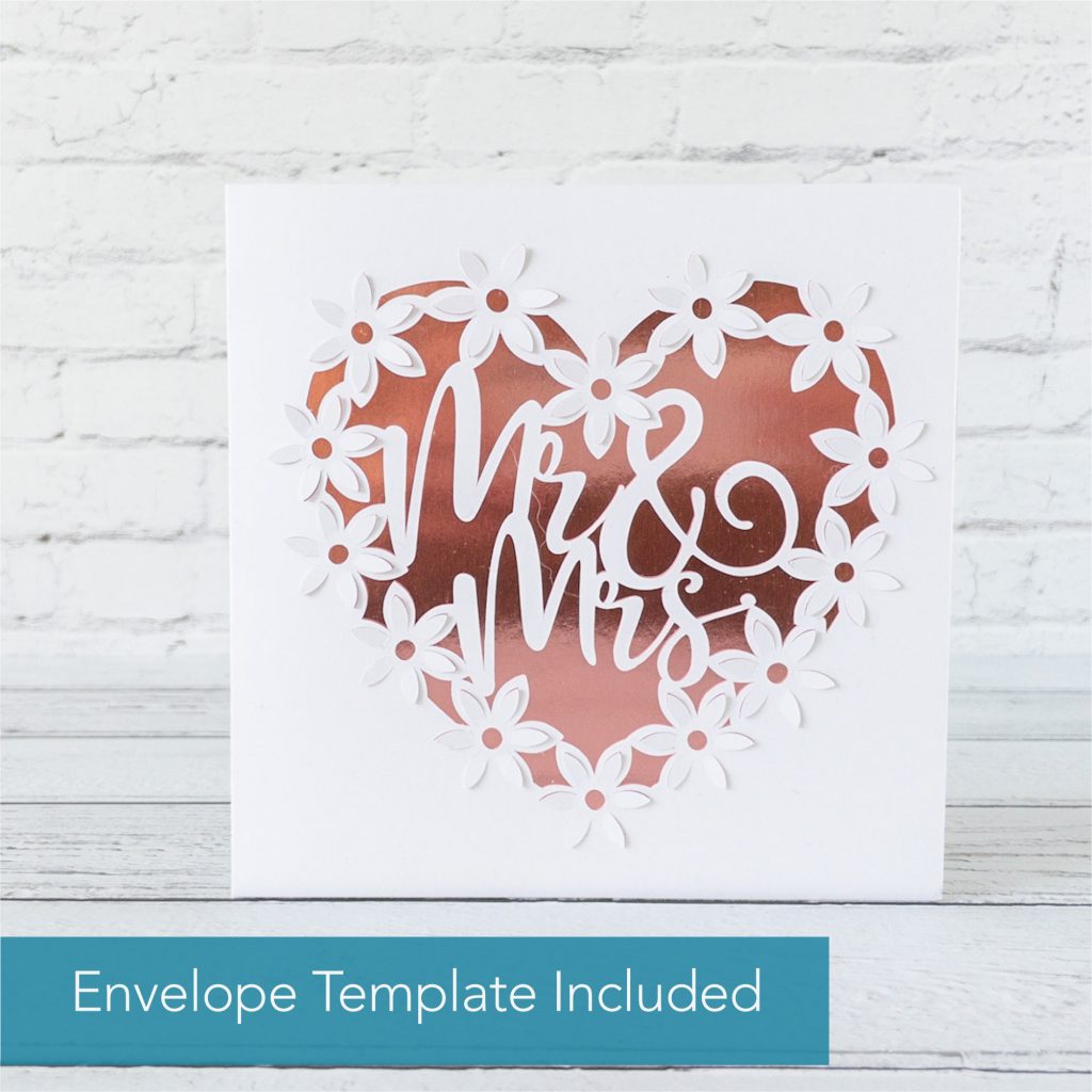 Mr and Mrs SVG Card