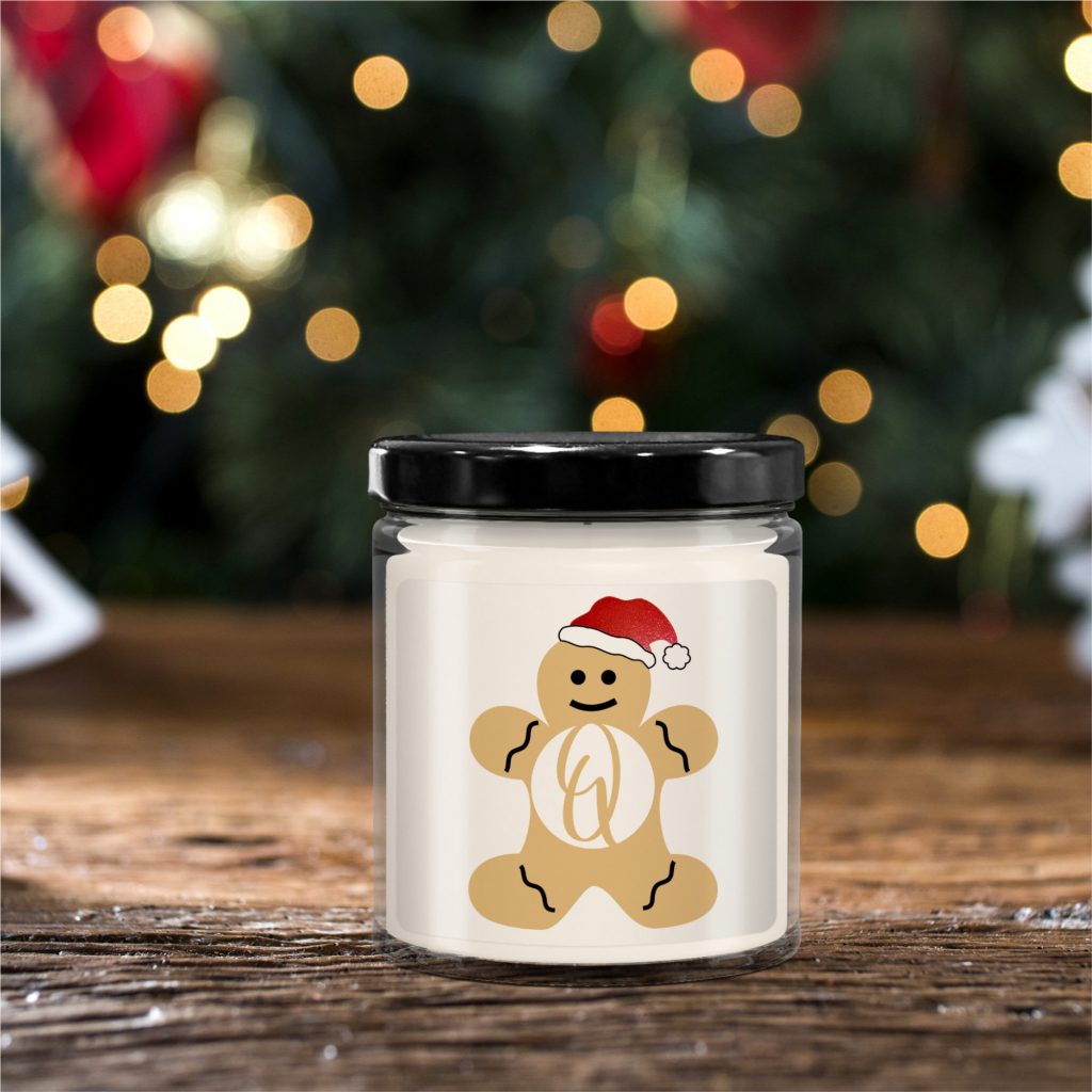 Gingerbread Man Monogram Set