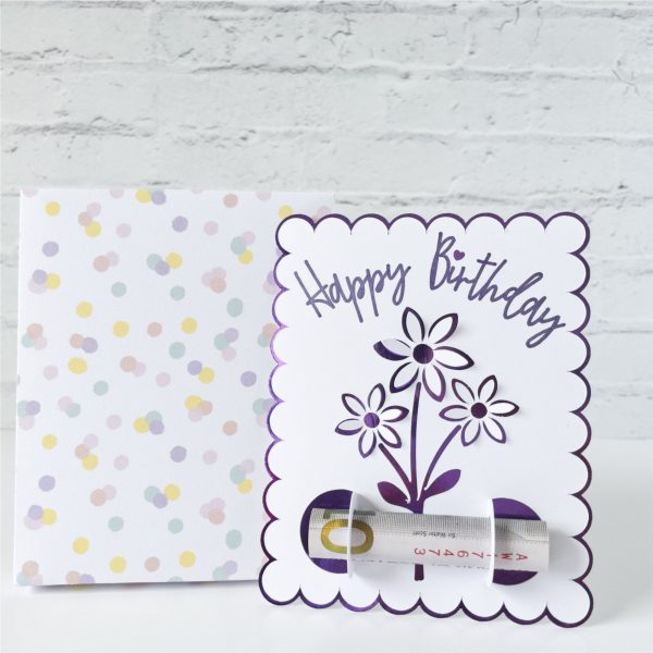 Happy Birthday Money Holder Card