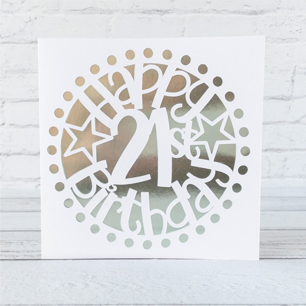 Happy 21st Birthday Card