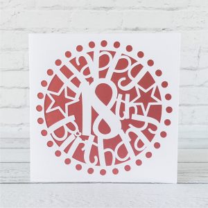 Happy 18th Birthday Card