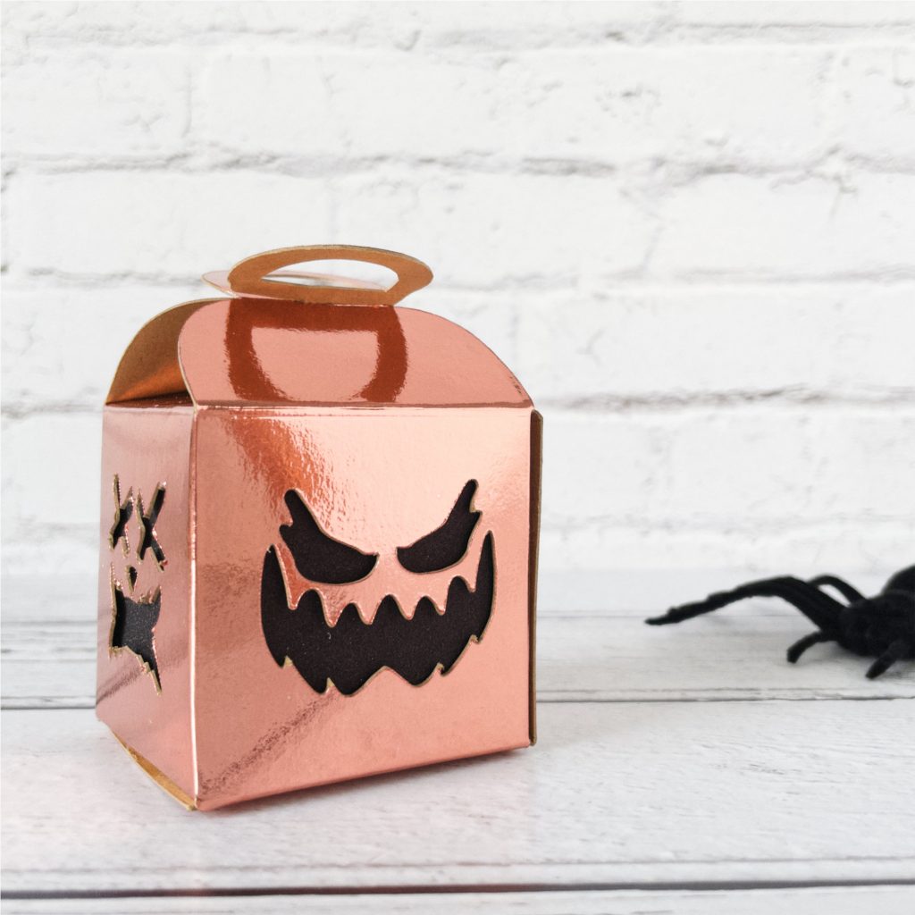 Halloween Pumpkin Treat Box